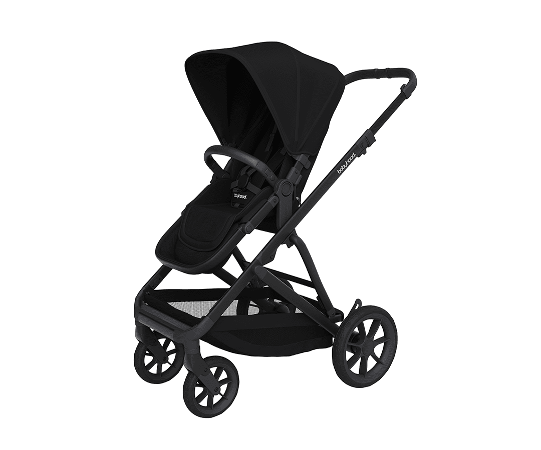 Doppio Plus Stroller Single Seat – Black