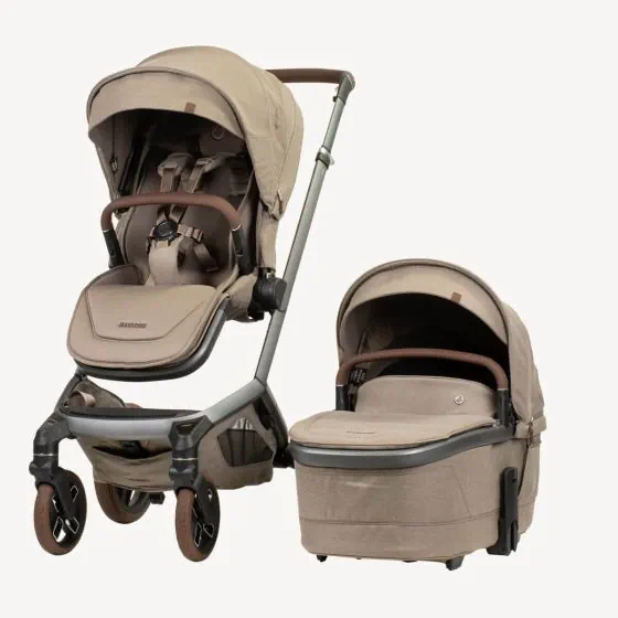 Fame Stroller and Bassinet Twillic Truffle